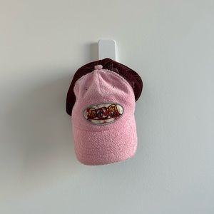 Von Dutch Baby Pink Fuzzy Hat
